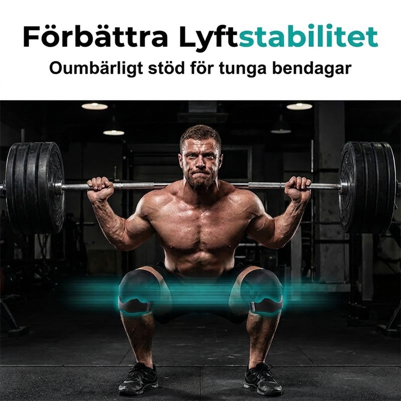 🦵✨ Justerbart knstöd med rem – Riktat tryck som effektivt minskar belastningen på knäleden och lindrar smärta 😌