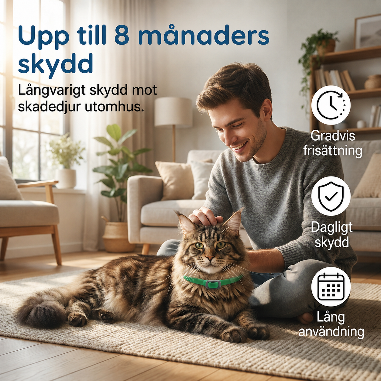 🐶 Naturligt Halsband med Eteriska Oljor – För En Bekvämare Utevistelse
