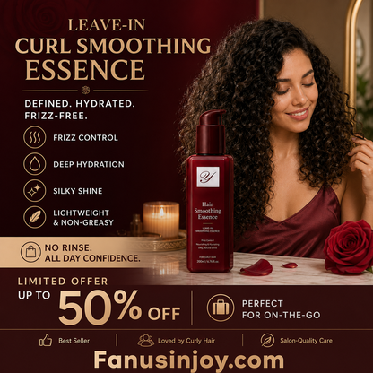 ✨ 50% RABATT! 👱‍♀️ Vårdande leave-in balsam – Motverkar friss, återfuktar & ger silkeslent glänsande hår
