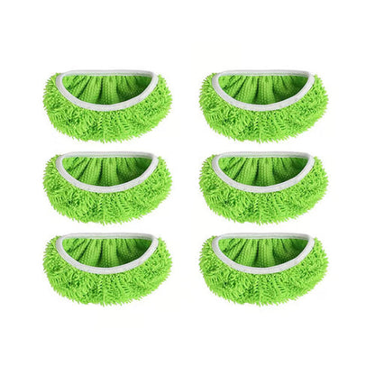 🧹 50% RABATT 💧 | Återanvändbara Moppdukar – Korallfleece & Mikrofiberchenille
