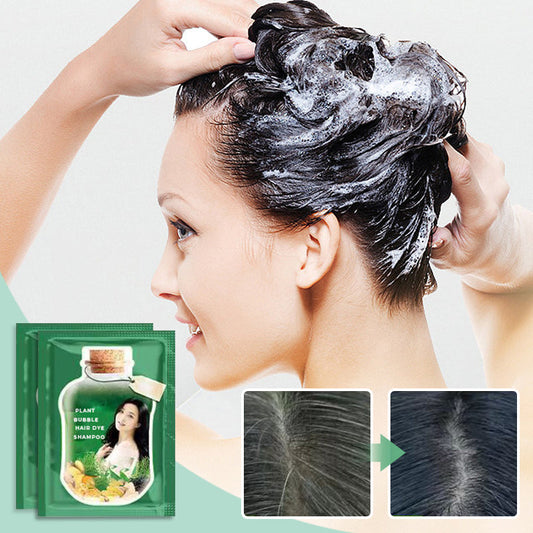 🎊 Super-Rabatt 🎊10 Stück Pflanzenblasen-Haarfärbe-Shampoo